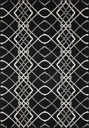Dynamic Rugs VILLA 1643-910 Black and Ivory